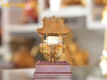Quà tặng chùa Một Cột mạ vàng đẹp tinh xảo- quà tặng đối tác nước ngoài
