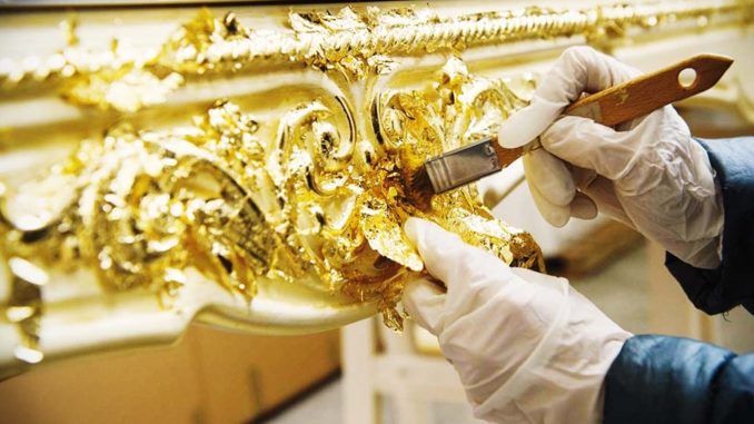 Công ty dát vàng nội thất uy tín tại Hà Nội, TP Hồ Chí Minh - King Gold Art Việt Nam