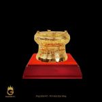 Trống đồng quà tặng vàng 24k